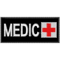 Σήμα Medic (Μαύρο/Λευκό)