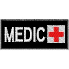 Σήμα Medic (Μαύρο/Λευκό)